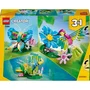 Lego Creator 3-en-1 31384 - Jeu de Construction Animaux Sauvages : Colibri Coloré, transformable en Papillon ou Poisson Tropical, à partir de 8 ans