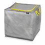 Domopak Living Pochette de rangement Taurus 907412 Gris et Jaune 90 L