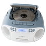 Reflexion RCR2260 Boombox Radio-CD-Kassette Aux, blanc/bleu