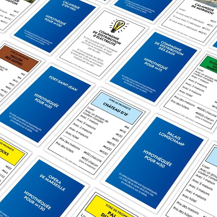 Winning Moves - Jeu de société Monopoly Édition Marseille - 2 à 6 joueurs - À partir de 8 ans Winning Moves - Jeu de société Monopoly Édition Marseille - 2 à 6 joueurs - À partir de 8 ans