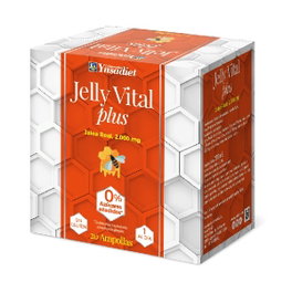 YNSADIET Jelly Vital Plus 2000mg de gelée royale, 20 ampoules