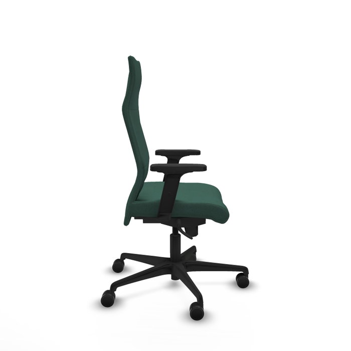 Piqueras Y Crespo Fauteuil Albacete avec mécanisme synchrone, tissu vert bouteille Piqueras Y Crespo Fauteuil Albacete avec mécanisme synchrone, tissu vert bouteille