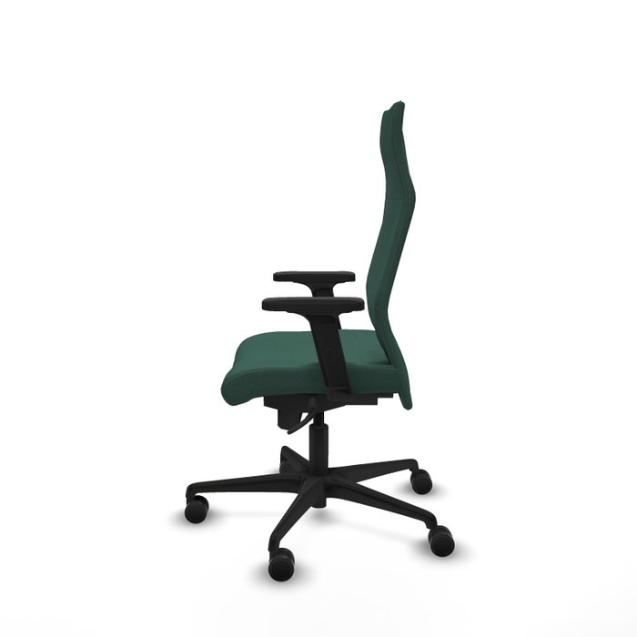 Piqueras Y Crespo Fauteuil Albacete avec mécanisme synchrone, tissu vert bouteille Piqueras Y Crespo Fauteuil Albacete avec mécanisme synchrone, tissu vert bouteille