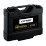 Dymo Rhino 5200 Imprimante d'étiquettes portative Orange / Black avec mallette résistante