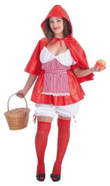 BigBuy Carnival Déguisement Petit Chaperon Rouge pour Adultes - Taille L