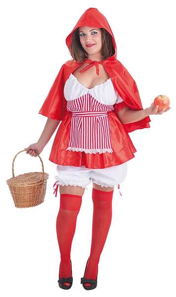 BigBuy Carnival Déguisement Petit Chaperon Rouge pour Adultes - Taille L BigBuy Carnival Déguisement Petit Chaperon Rouge pour Adultes - Taille L