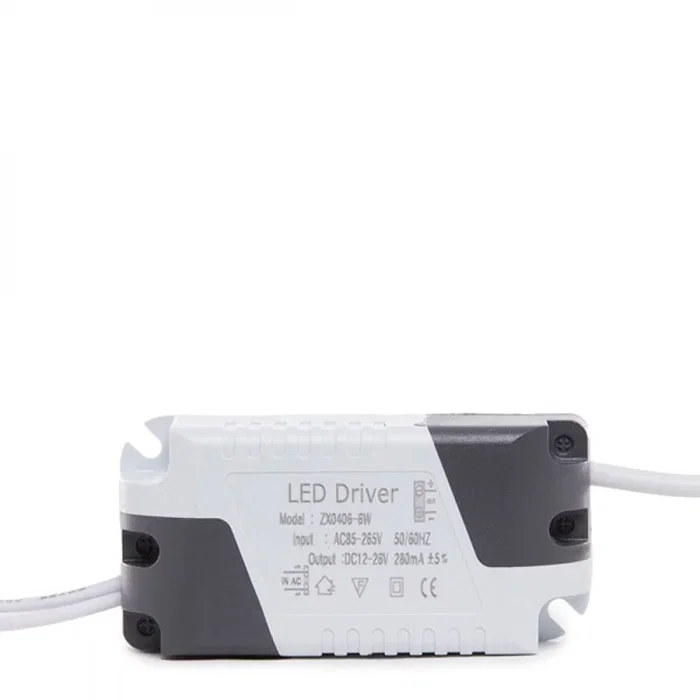 Pack 4 Placas LED 6W 600Lm 2700ºK 40.000H [JL-GP-LZ-1-WW-PK4-AP]