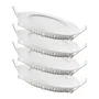 Pack 4 Placas LED 6W 600Lm 2700ºK 40.000H [JL-GP-LZ-1-WW-PK4-AP]