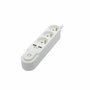 Chacon Bloc multiprise 3 prises 16 A et 2 ports USB 2 A, câble 1,5 m blanc