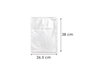 Kinvara Set de 24 Sacs de Cuisson pour Micro-ondes et Four - PET Transparent 22x15 cm (Set de 48)