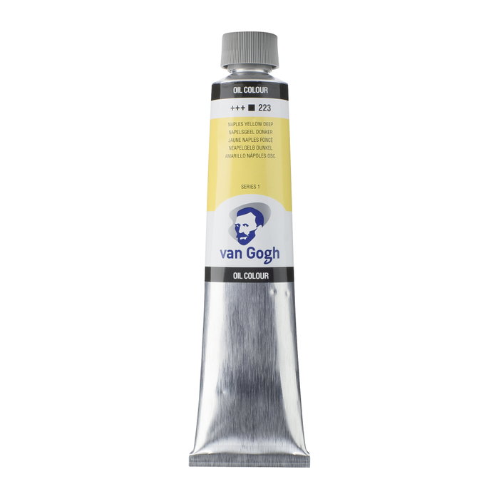 Van Gogh Peinture à l'huile Jaune Naples Foncé 223 - 200 ml Van Gogh Peinture à l'huile Jaune Naples Foncé 223 - 200 ml