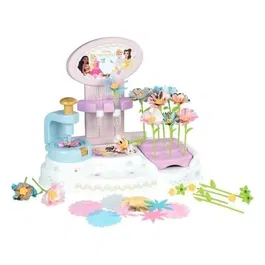 Smoby Jeu de Création Disney Princesses Marché aux Fleurs, Fabrication de Bouquets avec 88 Accessoires, Jouet Français pour Enfants dès 3 Ans