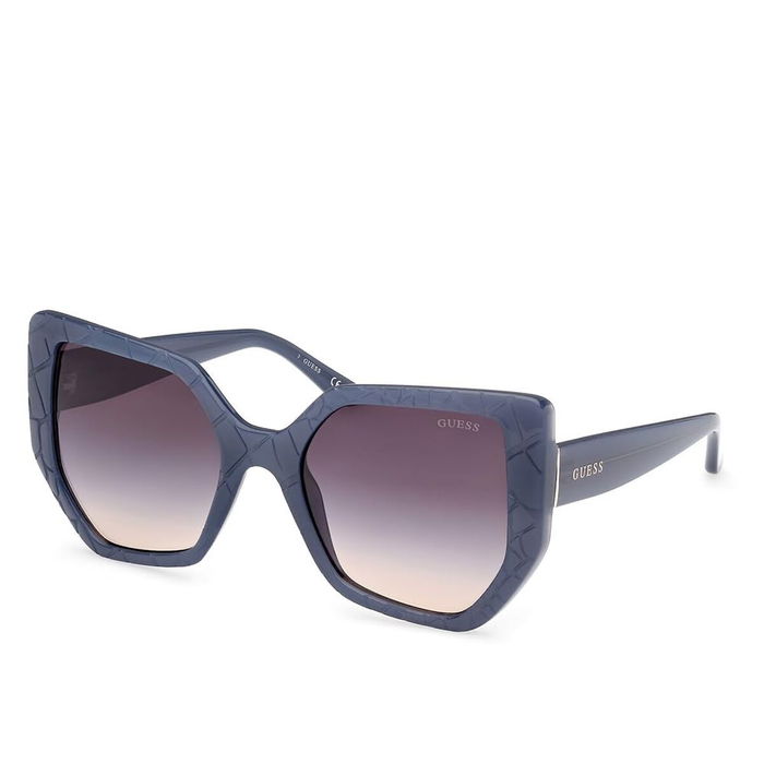 Guess Gafas GU00153 Lunettes de Soleil Femme Géométrique Monture Injectée 140 mm