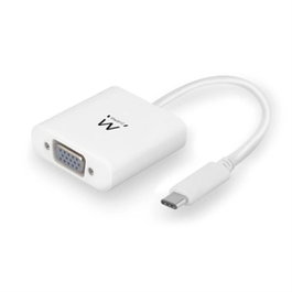 Ewent Adaptateur USB-C vers VGA EC1050 Blanc