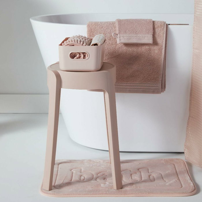 Today Tapis de bain mémoire de forme UTILITY Rose 40 x 60 cm