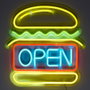 Home Deco Factory Déco Néon LED USB Burger