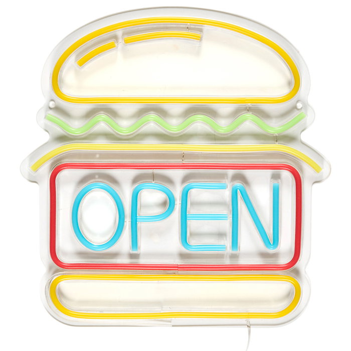 Home Deco Factory Déco Néon LED USB Burger