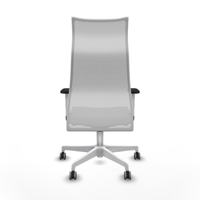 Piqueras y Crespo Albacete Chaise de Bureau Gris et Blanc