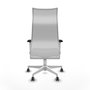 Piqueras y Crespo Albacete Chaise de Bureau Gris et Blanc