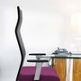 Piqueras y Crespo Albacete Chaise de Bureau Gris et Blanc