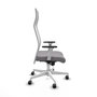 Piqueras y Crespo Albacete Chaise de Bureau Gris et Blanc