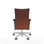 Piqueras Y Crespo Chaise de bureau Albacete, mécanisme Sincro, Marron