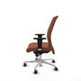 Piqueras Y Crespo Chaise de bureau Albacete, mécanisme Sincro, Marron