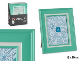 Giftdecor Porte-photos 15x20 cm Menthe (Set de 24)