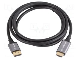 LANBERG Câble DisplayPort vers HDMI 1,8m, noir
