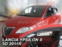 Heko Déflecteurs de fenêtre pour Lancia Ypsilon II et III 5D