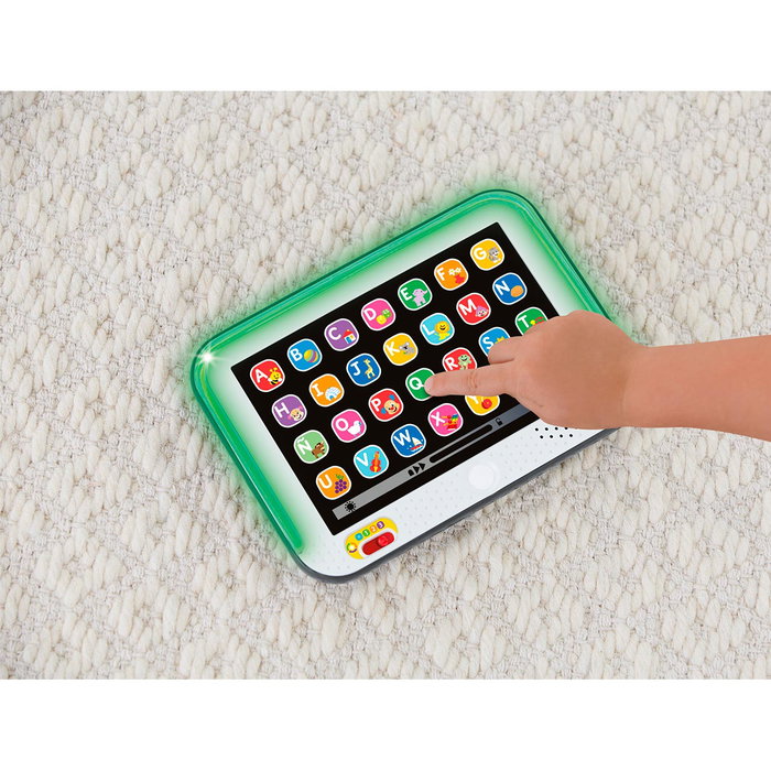 Fisher-Price Mon Premier Tableau Découvertes Smart Stages - Tablette Interactive d'Apprentissage avec 100+ Sons, Lumière, 28 Boutons - Bébé 12 Mois et Plus