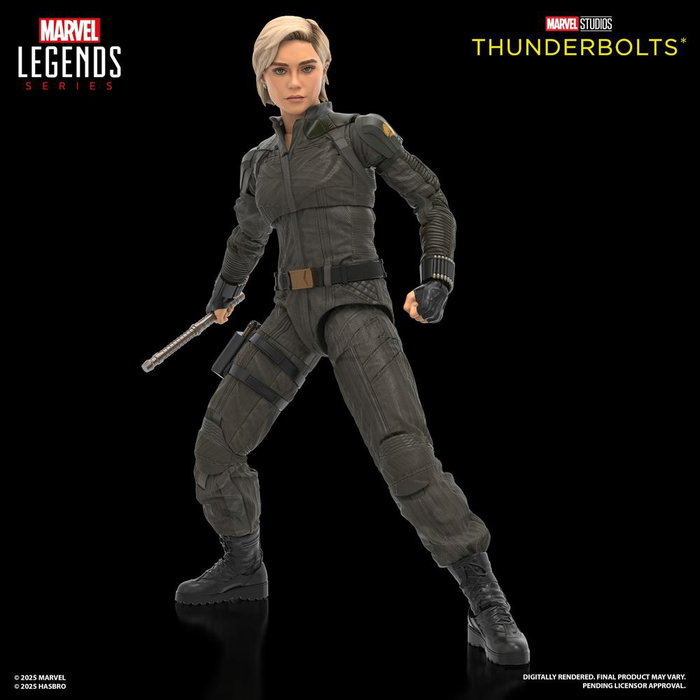 Hasbro Marvel Legends Thunderbolts Pack de 2 figurines Yelena Belova & Red Guardian 15 cm