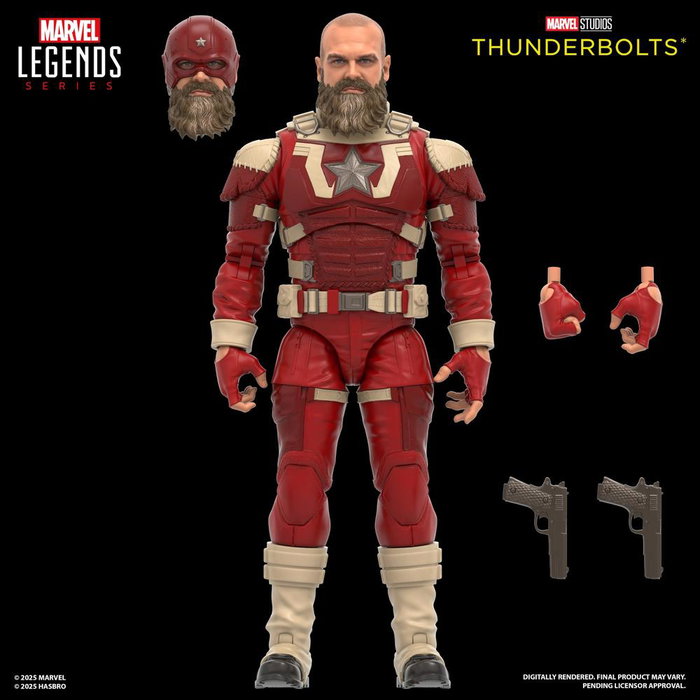Hasbro Marvel Legends Thunderbolts Pack de 2 figurines Yelena Belova & Red Guardian 15 cm