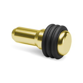 ITALIANA FERRAMENTA Support d'étagère OR d5-10 L18 laiton avec gomme