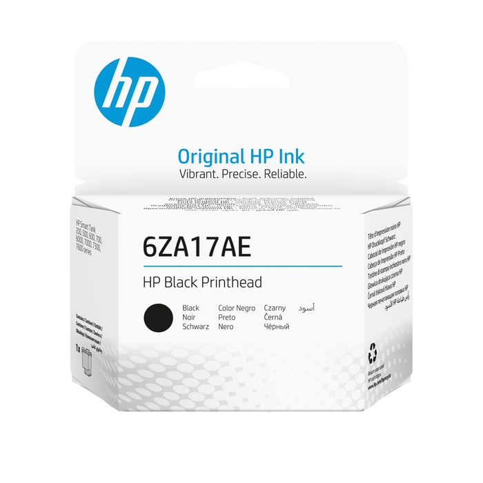 HP 6ZA17AE Tête d'impression noire HP 6ZA17AE Tête d'impression noire
