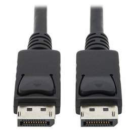 Eaton Câble DisplayPort P580-006 4K 60 Hz 1,83 m avec verrous de sécurité