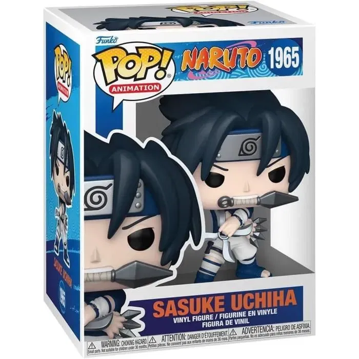 Funko Pop! Naruto - Figurine en Vinyle Sasuke Uchiha 10 cm - Collection Officielle Funko Pop! Naruto - Figurine en Vinyle Sasuke Uchiha 10 cm - Collection Officielle