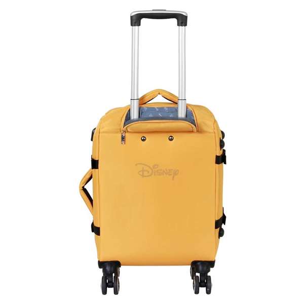 Karactermania Maleta de cabina 4 ruedas el rey león face - Valise cabine souple 4 roues Le Roi Lion, port USB, cadenas TSA, 20x40x55 cm