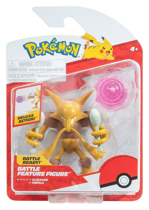 Jazwares Pokémon Battle Feature Figure Assortiment de 4 Figurines ver. 20