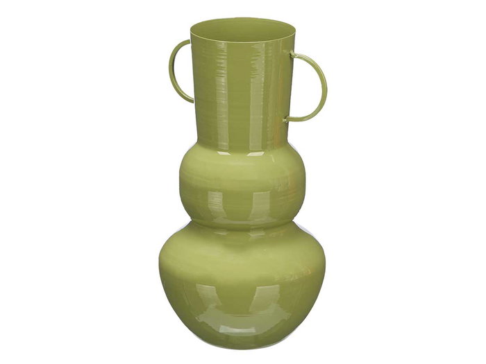 Giftdecor Vase Boule Vert 30 cm Métal (Set de 6)