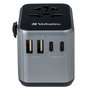Verbatim UTA-03 Adaptateur de Voyage Universel USB-C 30W