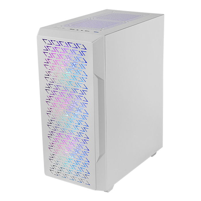Boîtier ATX semi-tour Mars Gaming MCGEOW Blanc
