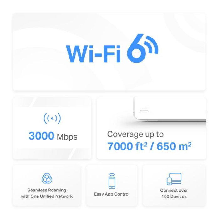 Mercusys Halo H80X (3-Pack) - Routeur Wi-Fi Mesh