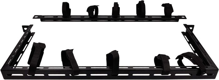 Lanview Logon RAO220BL Panneau organisateur de câbles 1/2U 19 pouces avec 10 Velcro Lanview Logon RAO220BL Panneau organisateur de câbles 1/2U 19 pouces avec 10 Velcro