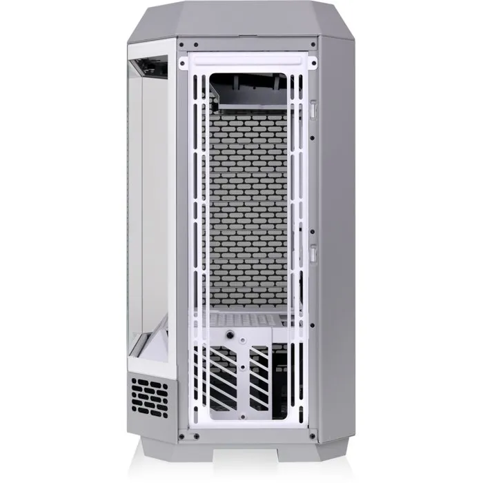 Thermaltake CA-1Y4-00SIWN-00 - Boîtier PC The Tower 300 - Format Micro-ATX/Mini-ITX - Avec 2 ventilateurs 140mm, USB Type-C, 3 panneaux verre trempé - Coloris Limestone