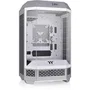 Thermaltake CA-1Y4-00SIWN-00 - Boîtier PC The Tower 300 - Format Micro-ATX/Mini-ITX - Avec 2 ventilateurs 140mm, USB Type-C, 3 panneaux verre trempé - Coloris Limestone