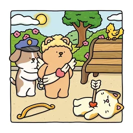 Ravensburger Cozy coloring : Silly crimes & Coloring adulte