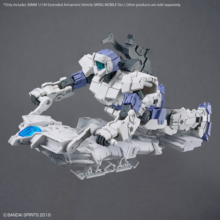Bandai Hobby 30 Minutes Missions Expansion - Véhicule Exa-Vehicle Wing Mobile, Modèle à Construire PS avec Ailes Mobiles, Personalisable