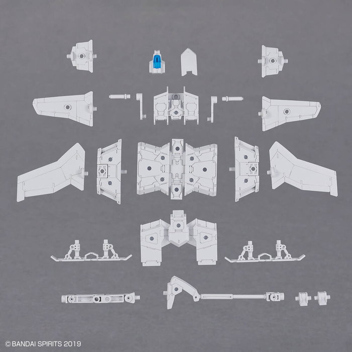 Bandai Hobby 30 Minutes Missions Expansion - Véhicule Exa-Vehicle Wing Mobile, Modèle à Construire PS avec Ailes Mobiles, Personalisable