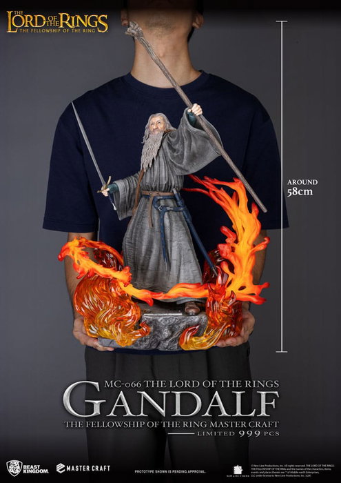 Beast Kingdom Toys Statuette Master Craft Gandalf 58 cm Beast Kingdom Toys Statuette Master Craft Gandalf 58 cm